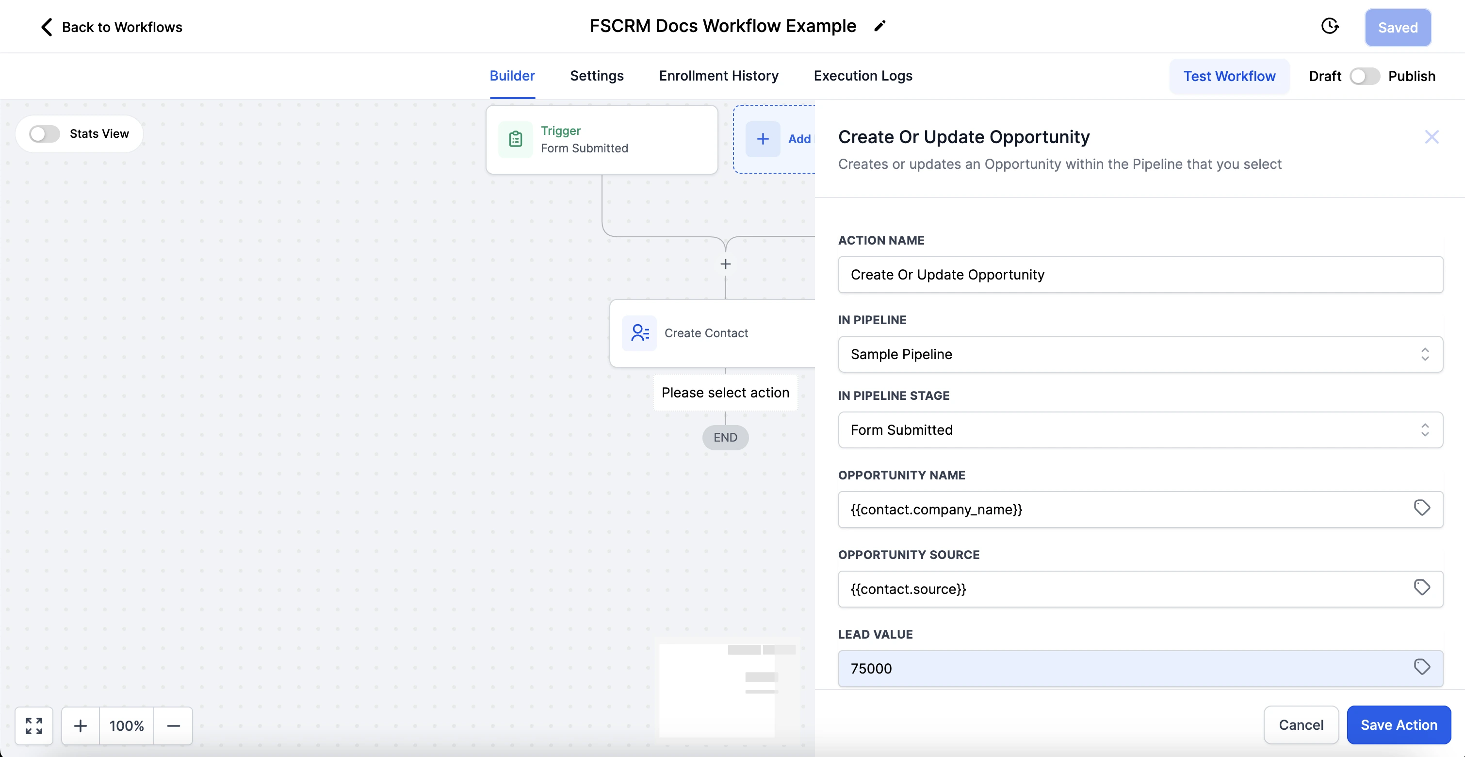 Configure Opportunity Fields